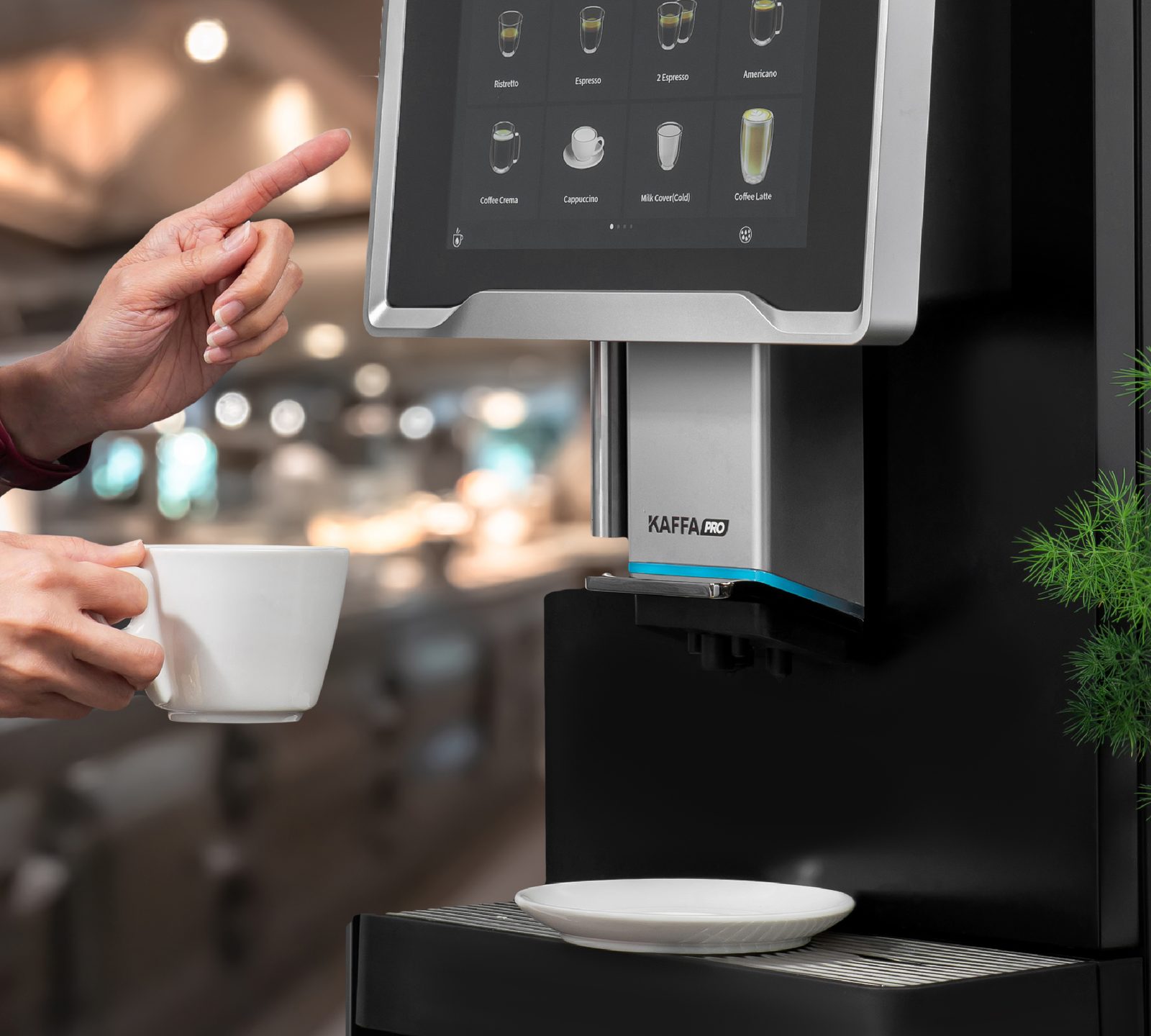 Beverage service in a foodservice environment