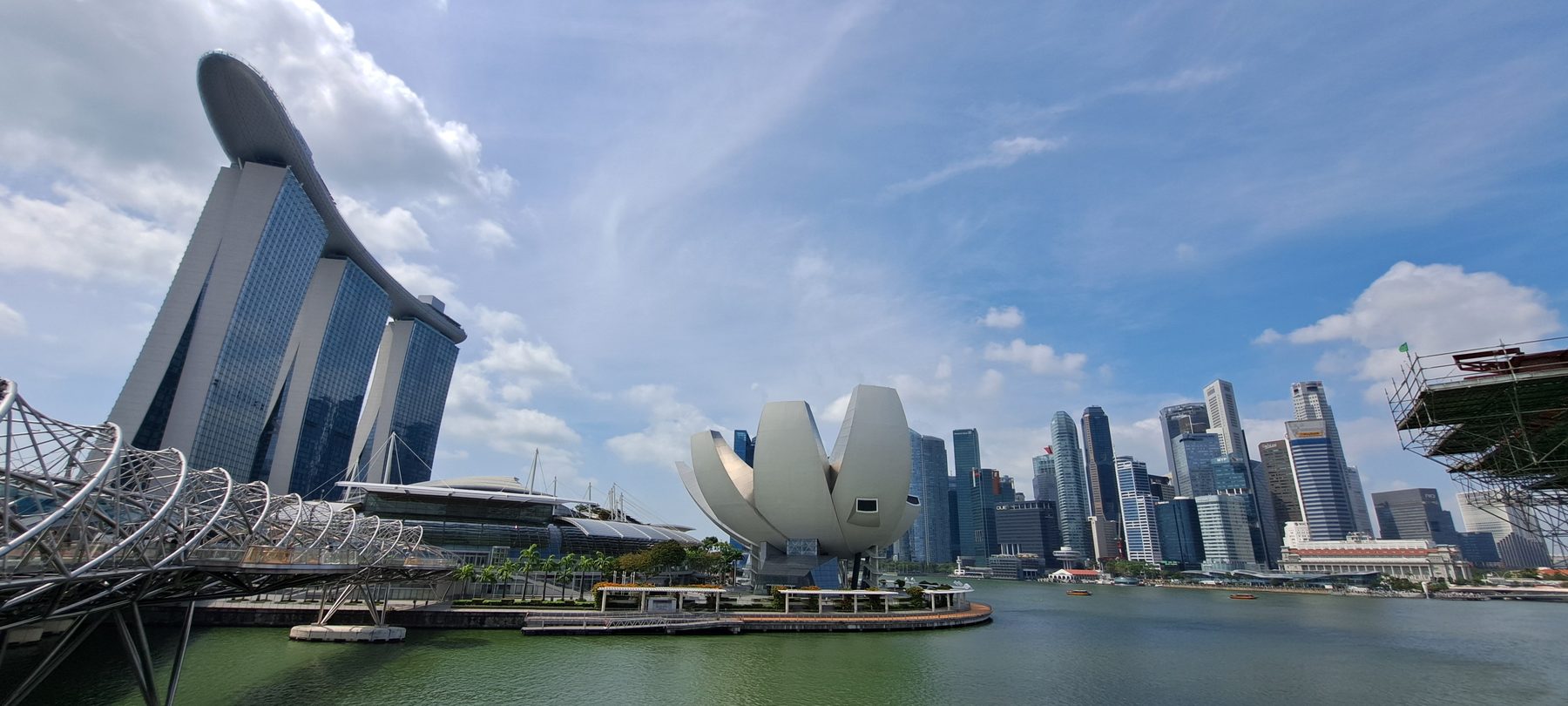 Singapore Marina Bay skyline